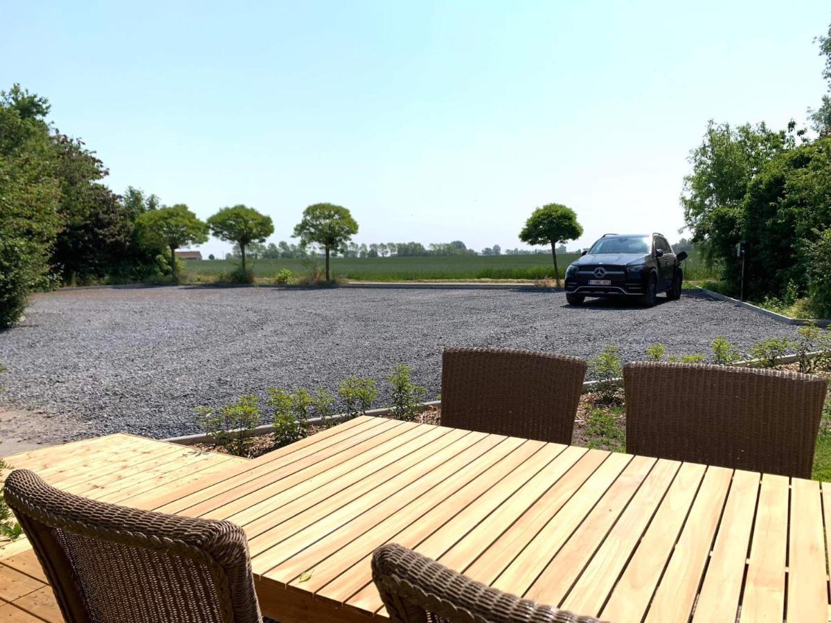 De Scheure, Charmant Vakantiehuisje Midden In De Natuur Alveringem エクステリア 写真
